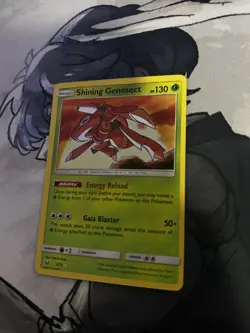 Shining Genesect Shining Legends 9/73 Pokemon Card NM - Image 4