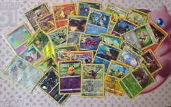 🔥Pokemon Card Lot 30 Reverse Holo/Holo Cards Misc Sleeved Dedenne No Doubles📈 - Image 5
