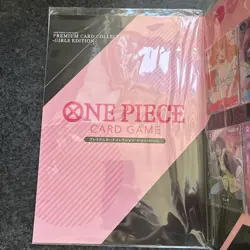 ONE PIECE Card Game Premium Collection Girls Edition Japanese Set of 6 Sealed - Image 5