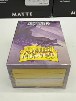 Lot of 50 Dragon Shield Matte Amethyst Card Sleeves 100ct Pack Standard Size - Image 5