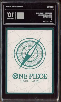 2025 One Piece Chinese 3rd Anniversary DON!! Card PCG 10+ PRISTINE - Image 2