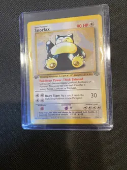 Snorlax #27 Jungle 1st Edition - Pokemon Card - Image 1