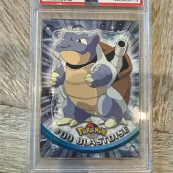 1999 TOPPS POKEMON TV BLASTOISE #9 FOIL CARD PSA 10 GEM MINT RARE - LOW POP, 30! - Image 2
