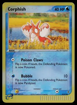 Pokemon Card - Corphish Dragon 52/97 Reverse Holo Common - Image 1