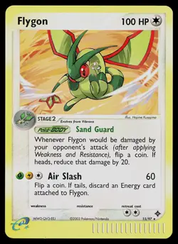 Pokemon Card - Flygon Dragon 15/97 Reverse Holo Rare - Image 1