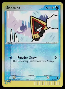 Pokemon Card - Snorunt Dragon 44/97 Reverse Holo Uncommon - Image 1