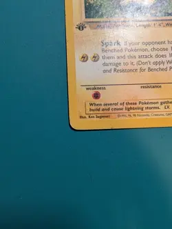 Pokemon Card 1999 Jungle 1st Edition Common Pikachu 60/64 MP - Image 5