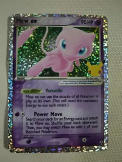 Pokemon Mew EX TCG Holo Rare Card 88/92 near mint JM64 - Image 1