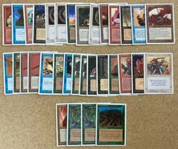 ***HUGE 55 Card Alternate 4th Edition Card Lot** MTG Magic Kid Icarus - Image 1
