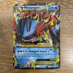 M Swampert EX XY87 Jumbo Cards Holo - Image 1