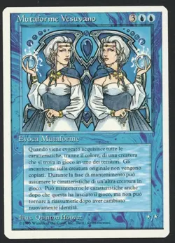 ***Italian Vesuvan Doppelganger** MTG Revised Magic Kid Icarus - Image 1