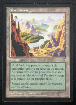 MTG SPANISH Undiscovered Paradise - Visions Magic Card #167 - Image 1