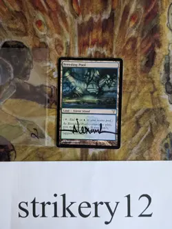 1x Breeding Pool – Dissension – Signed by Rob Alexander – MTG - Image 1