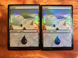 MTG 10 x Foil Basic Land Avatar: The Last Airbender Near-Mint!! - Image 3