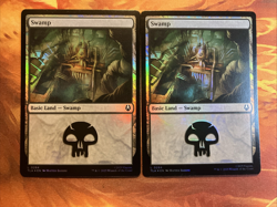 MTG 10 x Foil Basic Land Avatar: The Last Airbender Near-Mint!! - Image 4