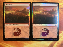 MTG 10 x Foil Basic Land Avatar: The Last Airbender Near-Mint!! - Image 5