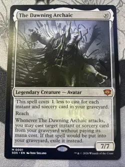MTG The Dawning Archaic, NM-Mint, English Secrets of Strixhaven - Image 1