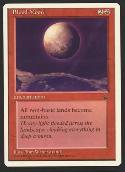 ***Blood Moon** MTG Chronicles Magic Kid Icarus - Image 1