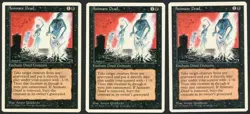***3x Animate Dead** MTG 4th Edition Magic Kid Icarus - Image 1