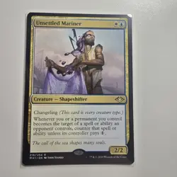 Unsettled Mariner - Modern Horizons - Rare White Blue Creature - Wizards MTG - Image 1