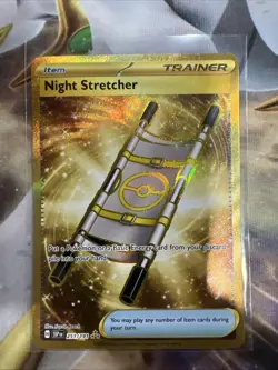 2024 Pokemon SSP EN-Surging Sparks Night Stretcher 251 Hyper Rare - Image 1