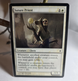 Suture Priest - New Phyrexia - Common White Cleric Creature Regular - MTG - Image 1