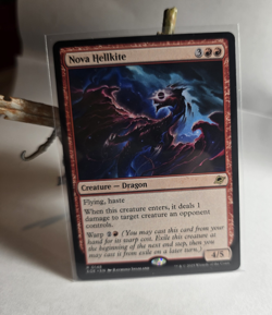 Nova Hellkite - Edge of Eternities - Rare Red Dragon Regular - MTG - Image 1