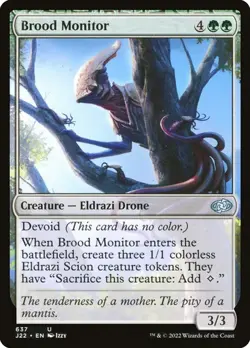 MTG - Brood Monitor - J22 - Magic the Gathering - Image 1