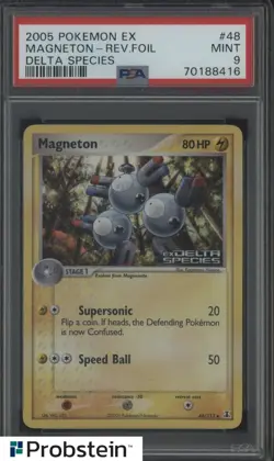 2005 Pokemon Ex Delta Species #23 Hypno - Reverse Foil PSA 9 MINT - Image 1
