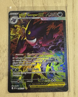 Pokemon Mega Gengar Ex 284/217 Special Illustration Rare Ascended Heroes - Image 1
