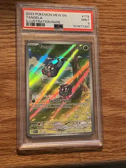 Tangela 178/165 Illustration Rare 2023 Pokemon Mew EN PSA 9 MINT - Image 1