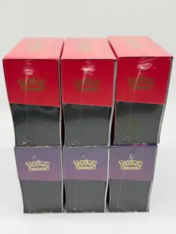 Lot of (6) Pokemon Center Scarlet & Violet Base PC Elite Trainer Boxes SEALED - Image 4