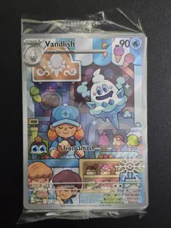 Pokemon TCG Vanillish 190/182 Holiday Calendar Stamped Promo Sealed Full Art - Image 2