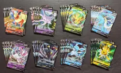 40*Lot 2024 Pokemon TCG S-CHN. CS4aC RR Eevee Umbreon Espeon Flareon Holo#2 JD90 - Image 2