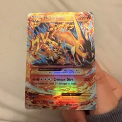 Pokemon M Charizard EX 107 /106 Flashfire Ultra Rare Full Art Holo Mega Fire - Image 1