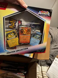 Pokemon Prismatic Evolutions Poster Collection Promo Box Factory Sealed Lot of 2 - Image 2