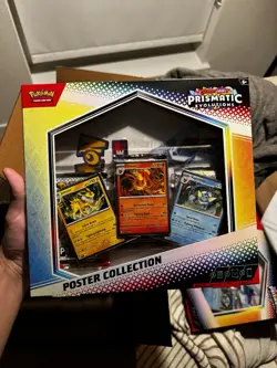 Pokemon Prismatic Evolutions Poster Collection Promo Box Factory Sealed Lot of 2 - Image 4