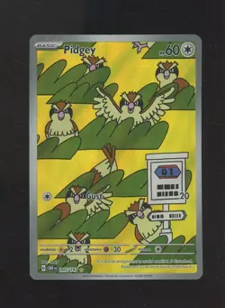 2023 Pokemon OBF EN Illustration Rare #207 Pidgey - Image 1