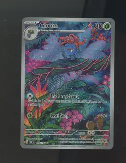 2023 Pokemon OBF EN Illustration Rare #198 Gloom - Image 1