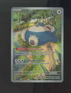 2023 Pokemon SVP EN BSP 151 Elite Trainer Box #051 Full Art Snorlax - Image 1