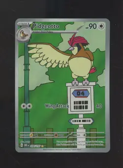 2023 Pokemon OBF EN Illustration Rare #208 Pidgeotto - Image 1