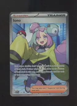 2024 Pokemon SVP EN BSP Premium Tournament Collection #124 Iono - Image 1