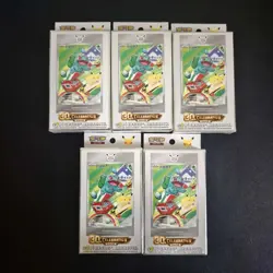 5 Lot Pokemon TCG 30th Celebration First Partner Special Promo Pack CN #2 FI38 - Image 1