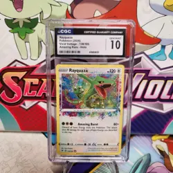 CGC 10 Rayquaza 138/185 Amazing Rare - Vivid Voltage - Pokemon TCG - SHIPS FAST - Image 1