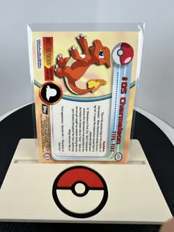 Charmeleon Holo #05 Topps TV Animation Edition Pokemon 1999 - Image 2