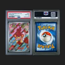 Pokemon Pansear Illustration Rare 099/086 Sv: White Flare Holo PSA 10 - Image 3