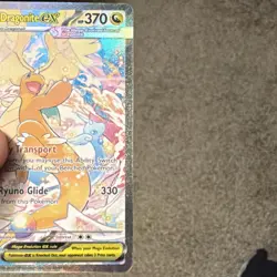 Pokemon Mega Dragonite EX Rare Full Art Holo Card 290/217 ASC EN - Image 2