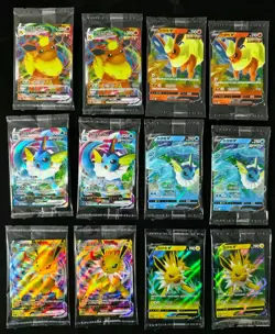 Jolteon VMAX V Flareon Vmax V Vaporeon VMAX V Sealed Pokemon Chinese Lot 12 NE40 - Image 1