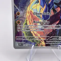 2025 Pokemon SV White Flare WHT EN Sawk Illustration Rare #130/086 - Image 4