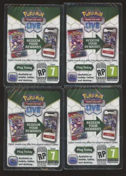 Lot (4) 2022 Pokemon SWSH Promo Brilliant Stars Pre-Release Lucario Holo Sealed - Image 2